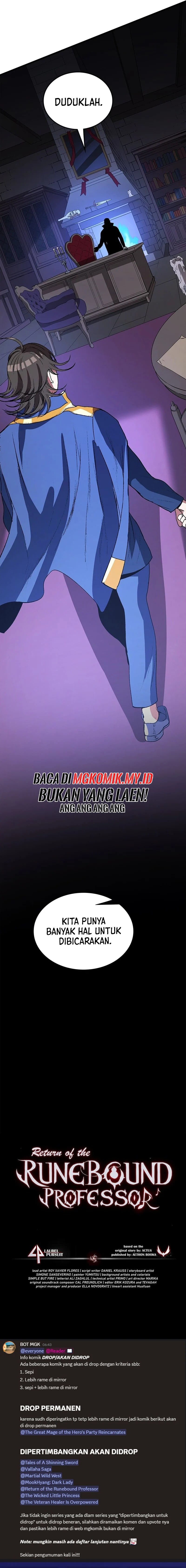 Return of the Runebound Professor Chapter 48 Gambar 28