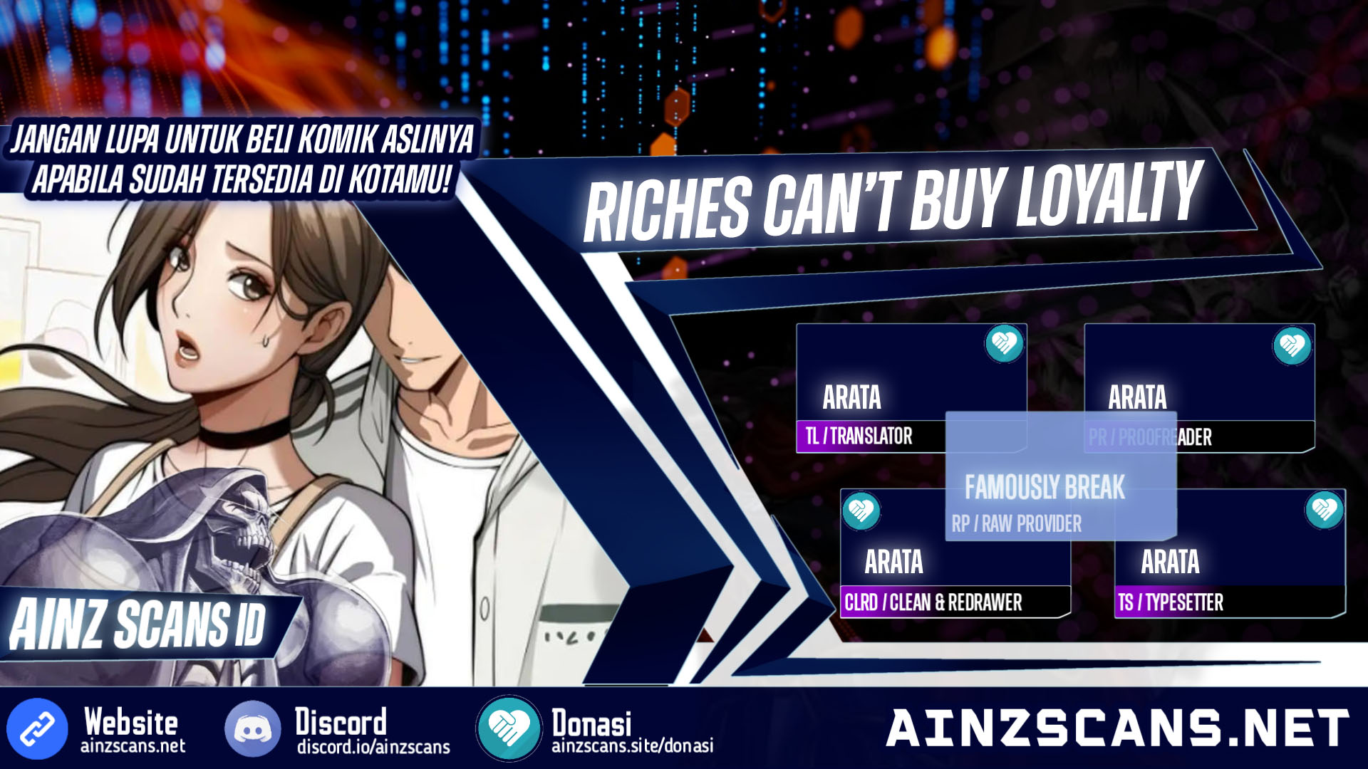 Riches Can’t Buy Loyalty Chapter 18 Gambar 1