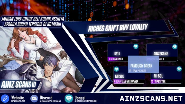 Riches Can’t Buy Loyalty Chapter 39 Gambar 1