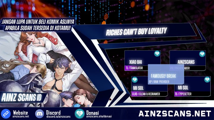 Riches Can’t Buy Loyalty Chapter 48 Gambar 1