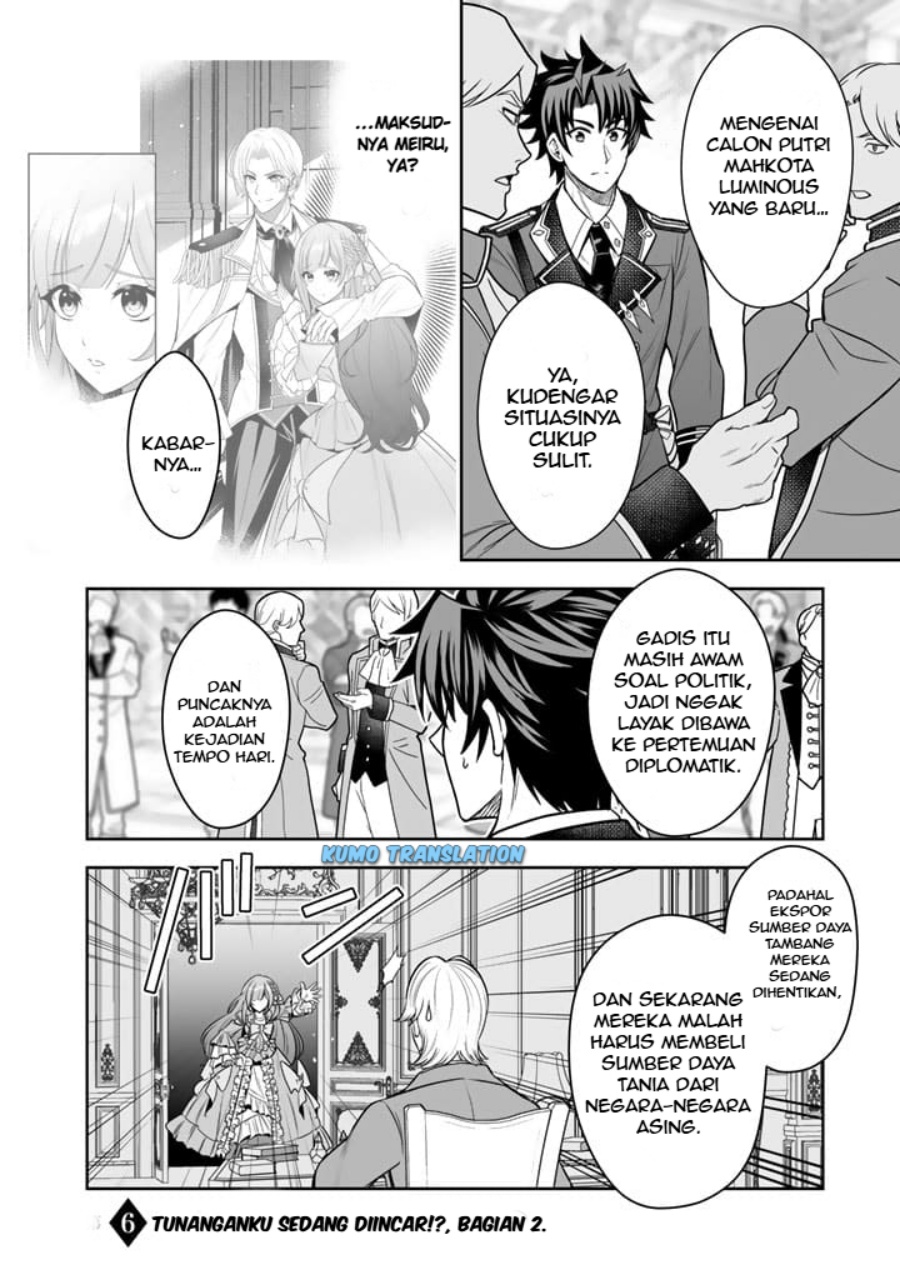 Rinkoku kara Kita Yome ga Kawaisugite Doushiyou Chapter 06.2 Gambar 2