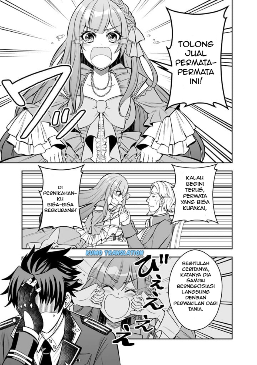 Rinkoku kara Kita Yome ga Kawaisugite Doushiyou Chapter 06.2 Gambar 3