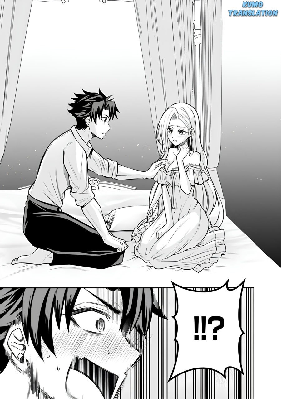 Rinkoku kara Kita Yome ga Kawaisugite Doushiyou Chapter 08.1 Gambar 12