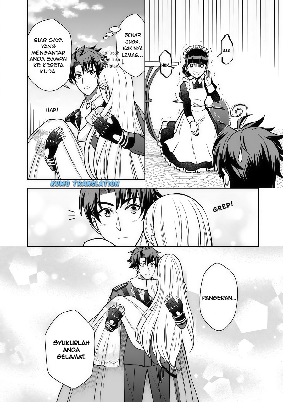 Rinkoku kara Kita Yome ga Kawaisugite Doushiyou Chapter 09.2 Gambar 13