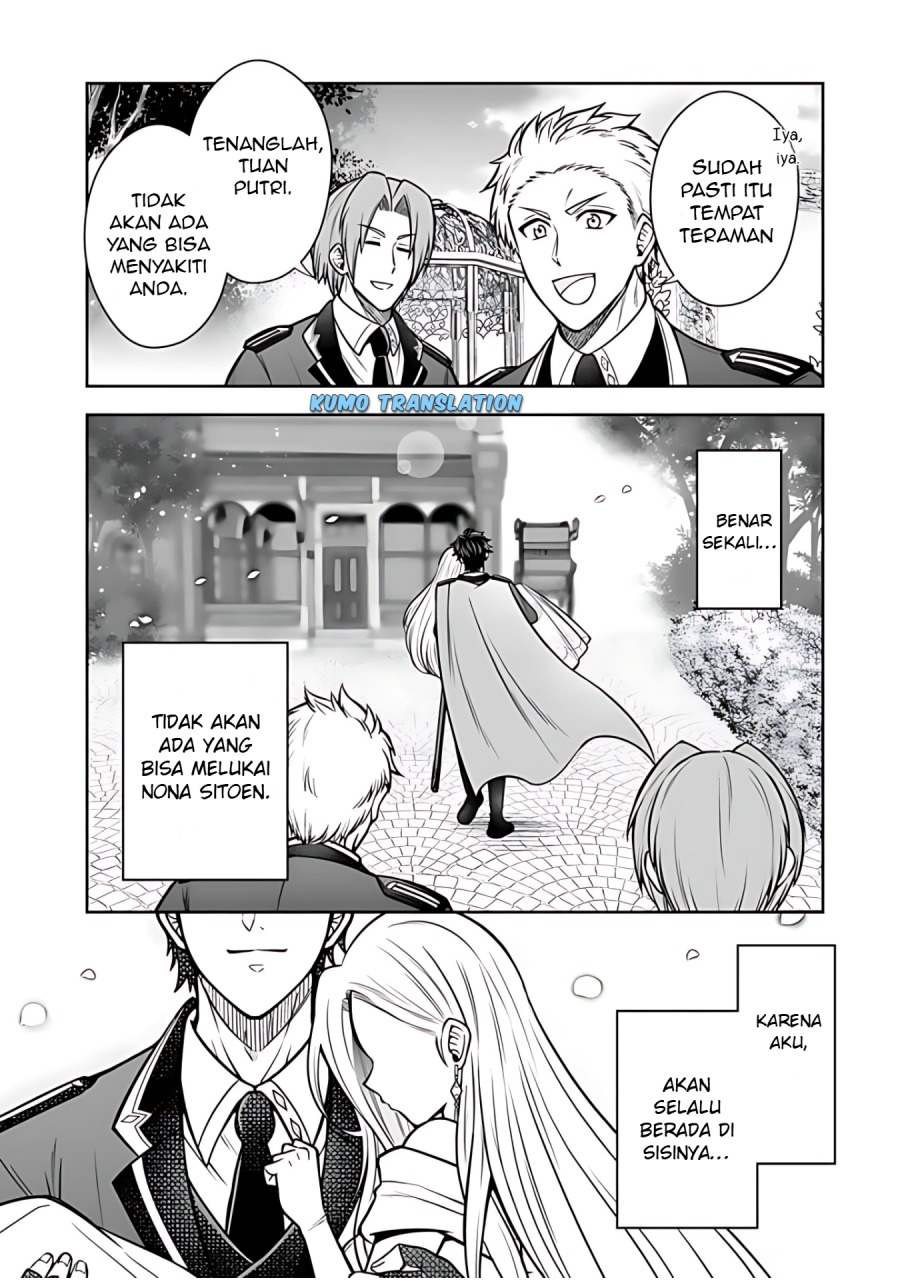 Rinkoku kara Kita Yome ga Kawaisugite Doushiyou Chapter 09.2 Gambar 18