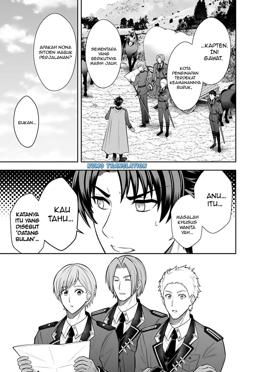 Rinkoku kara Kita Yome ga Kawaisugite Doushiyou Chapter 13 Gambar 8