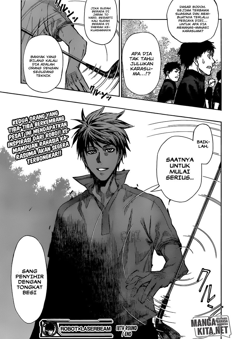 Robot x Laserbeam Chapter 18 Gambar 20