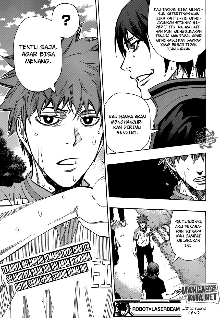 Robot x Laserbeam Chapter 21 Gambar 19