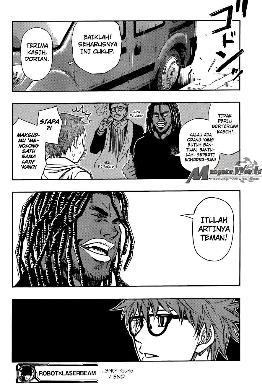 Robot x Laserbeam Chapter 34 Gambar 19