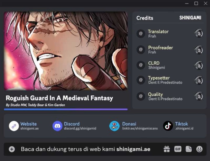 Roguish Guard in a Medieval Fantasy Chapter 14 Gambar 1