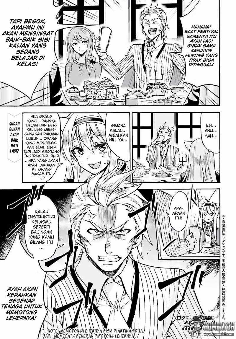 Roku de Nashi Majutsu Koushi to Kinki Kyouten Chapter 17 Gambar 2