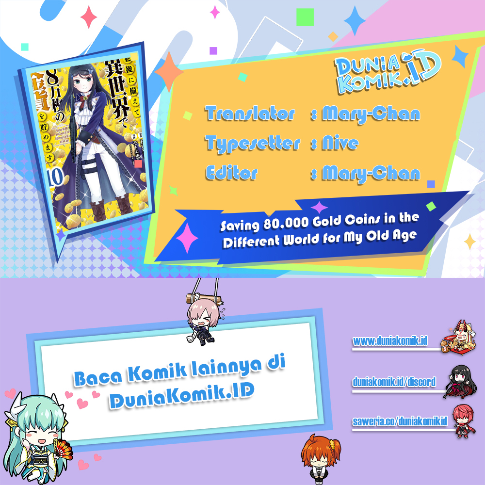 Rougo ni Sonaete Isekai de 8 man-mai no Kinka o Tamemasu Chapter 82 Gambar 1