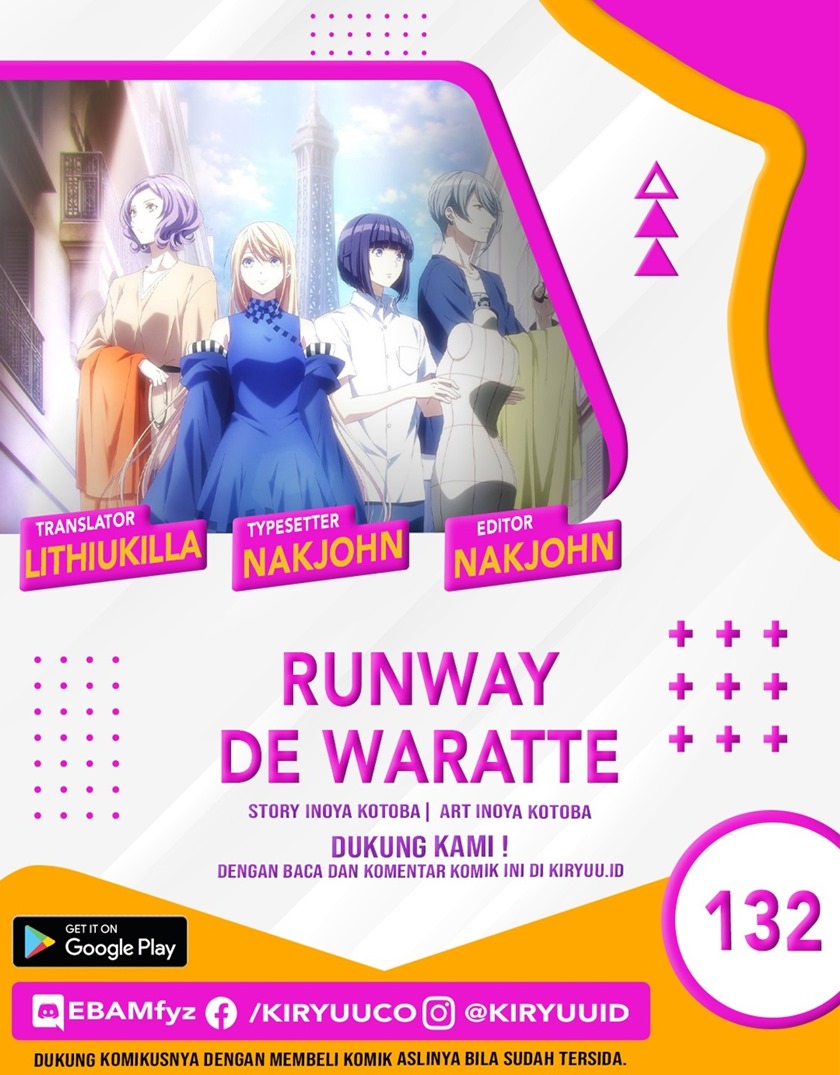 Runway de Waratte Chapter 132 Gambar 1