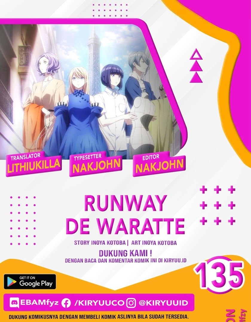 Runway de Waratte Chapter 135 Gambar 1