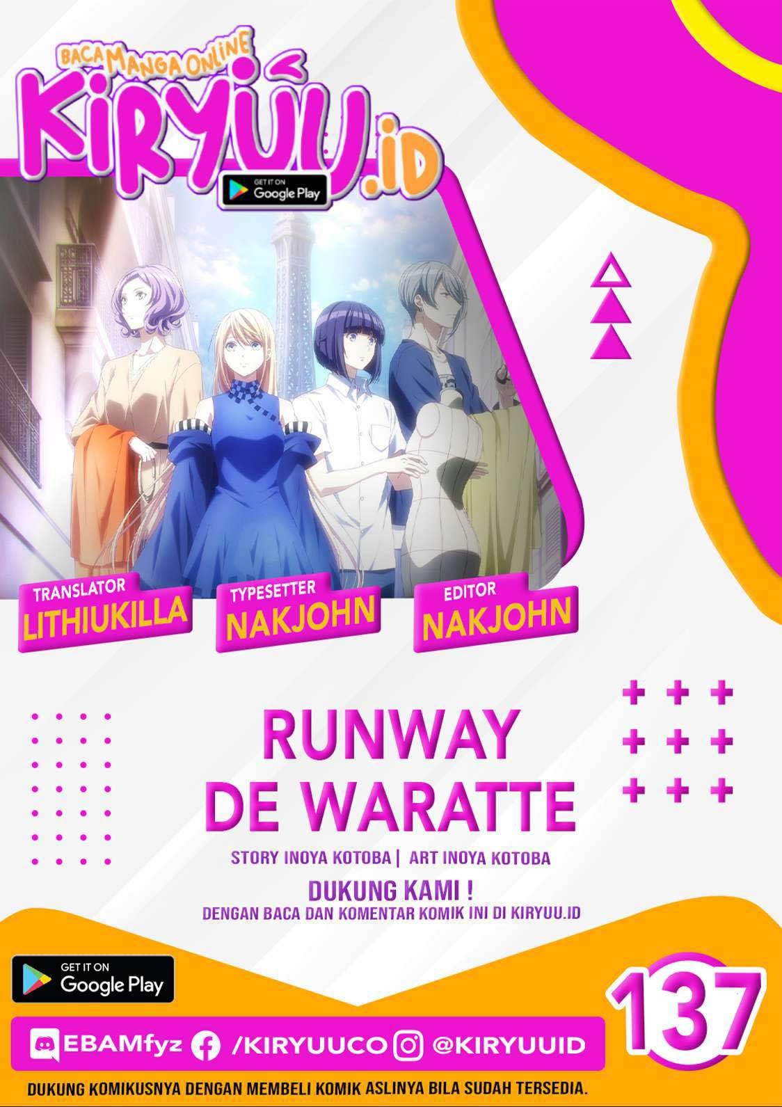 Runway de Waratte Chapter 137 Gambar 1