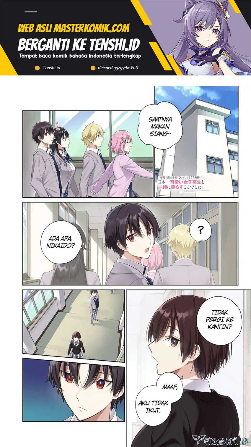 Ryoushin no Shakkin wo Katagawari Shite Morau Jouken wa Nihon’ichi Kawaii Joshikousei to Issho ni Kurasu Koto Deshita Chapter 22 Gambar 2