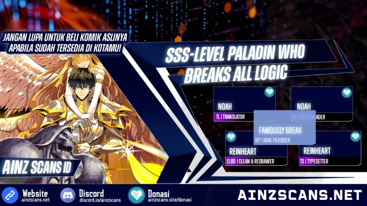 SSS-Level Paladin Who Breaks All Logic Chapter 11 Gambar 1