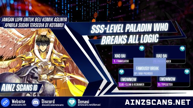 SSS-Level Paladin Who Breaks All Logic Chapter 27 Gambar 1