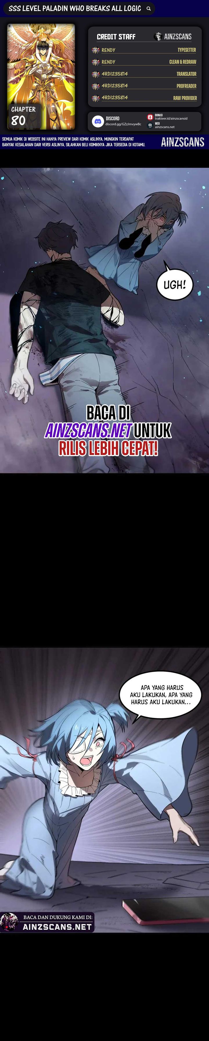 SSS-Level Paladin Who Breaks All Logic Chapter 80 Gambar 1