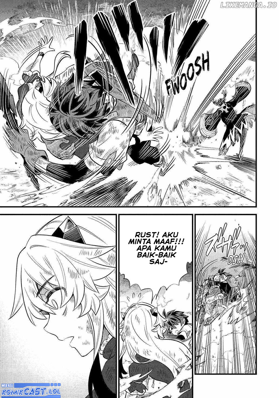 Sabitsuita Ken wo Tameshi ni Kyouka Shite Mitara, Tondemonai Maken ni Bakemashita Chapter 14 Gambar 24