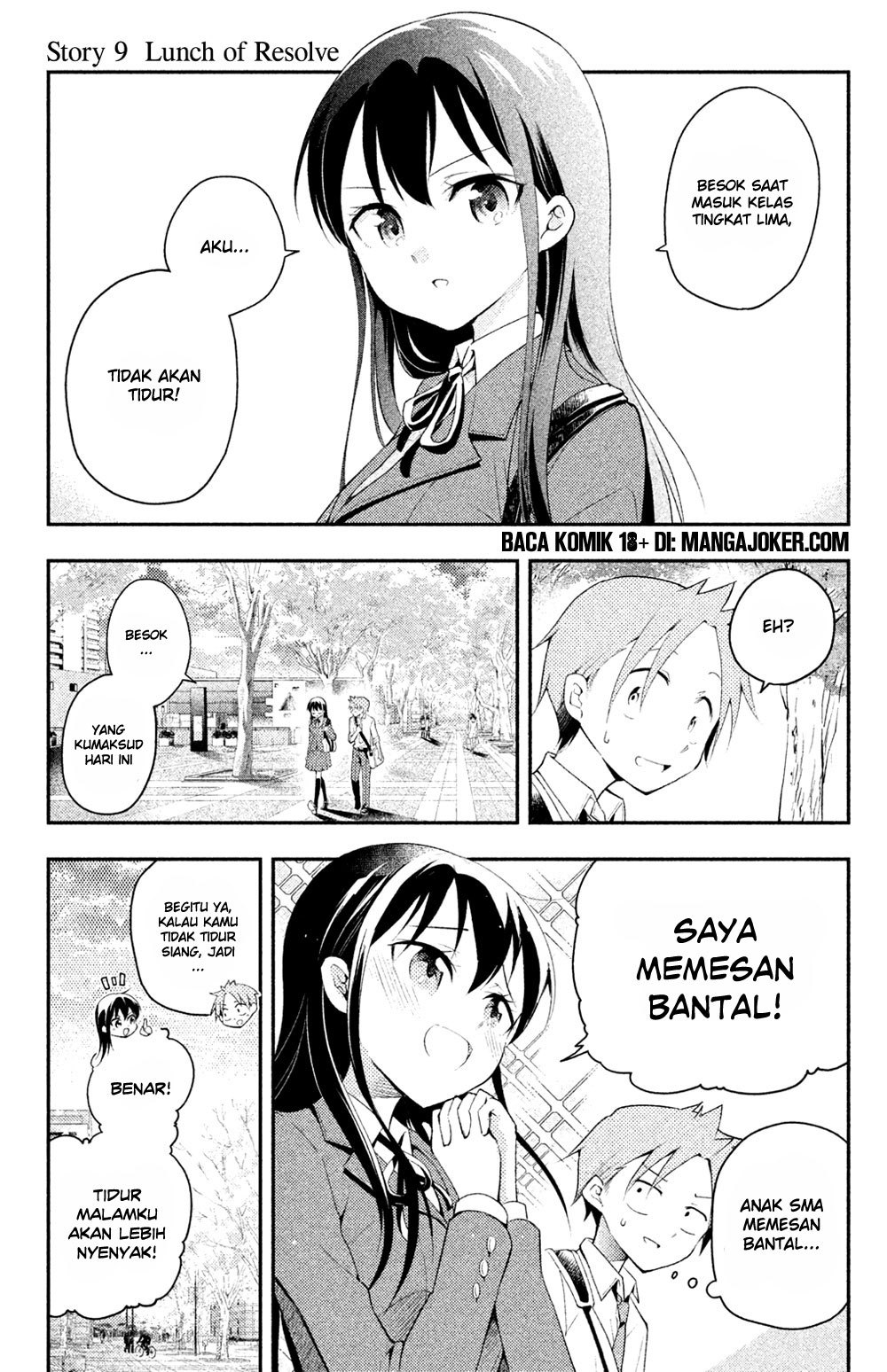 Saeki-san wa Nemutteru Chapter 09 Gambar 9