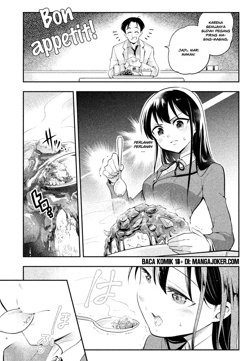 Saeki-san wa Nemutteru Chapter 09 Gambar 15