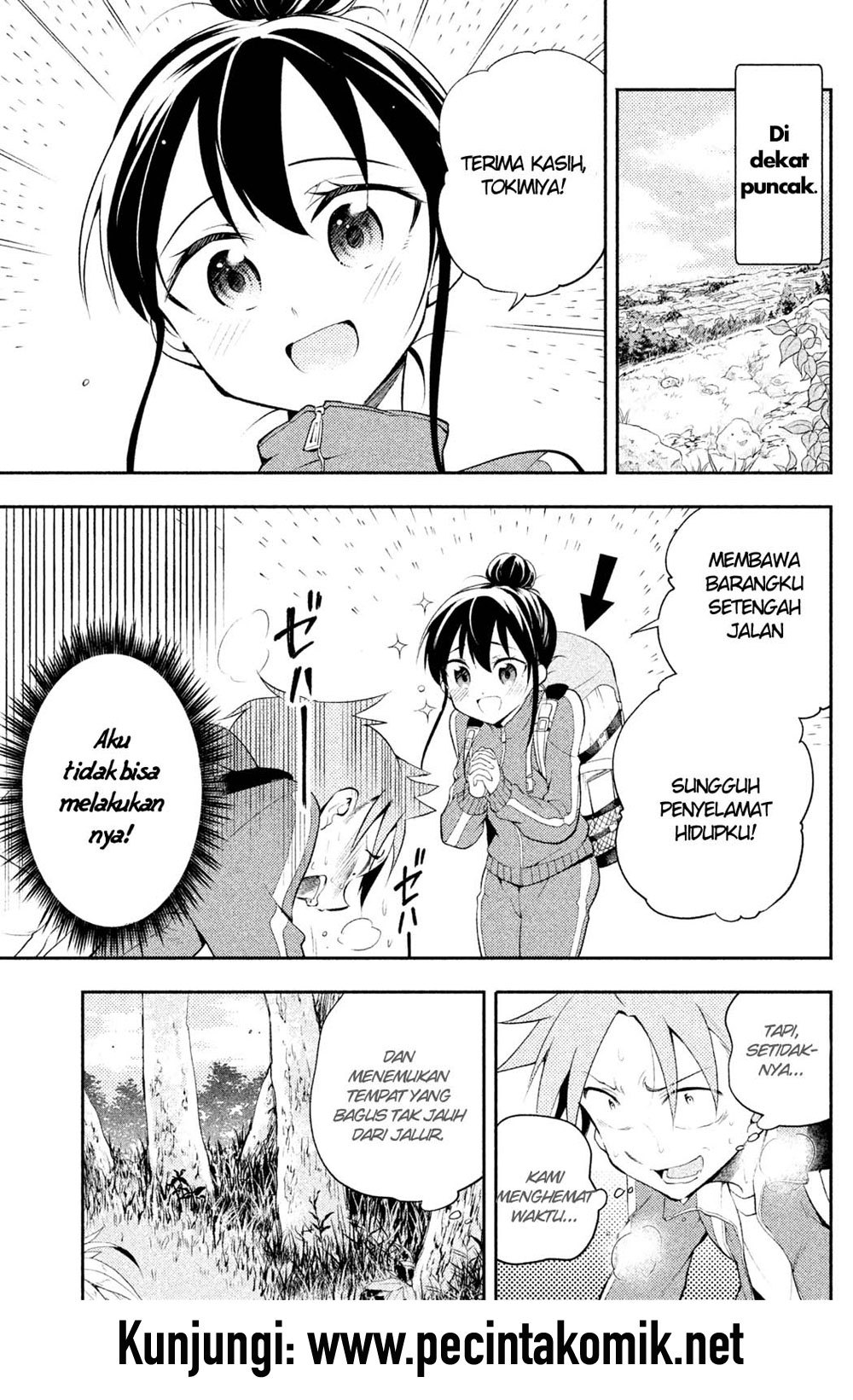 Saeki-san wa Nemutteru Chapter 15 Gambar 14