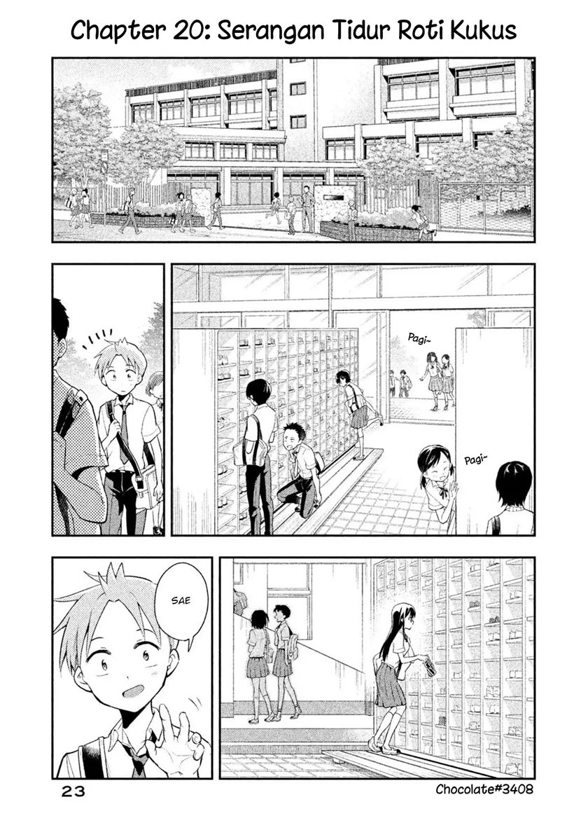 Saeki-san wa Nemutteru Chapter 20 Gambar 1
