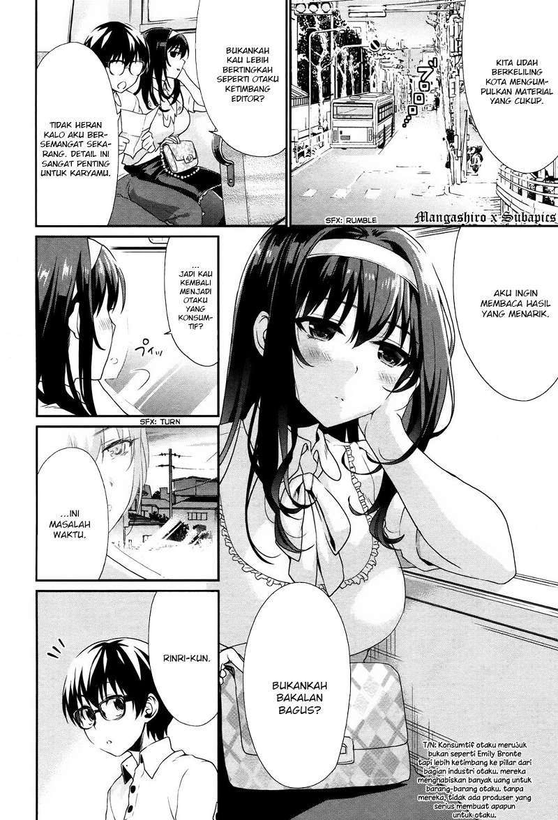 Saenai Heroine no Sodatekata: Koisuru Metronome Chapter 02 Gambar 15
