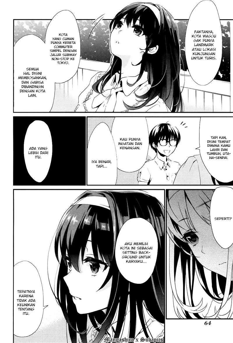 Saenai Heroine no Sodatekata: Koisuru Metronome Chapter 02 Gambar 25
