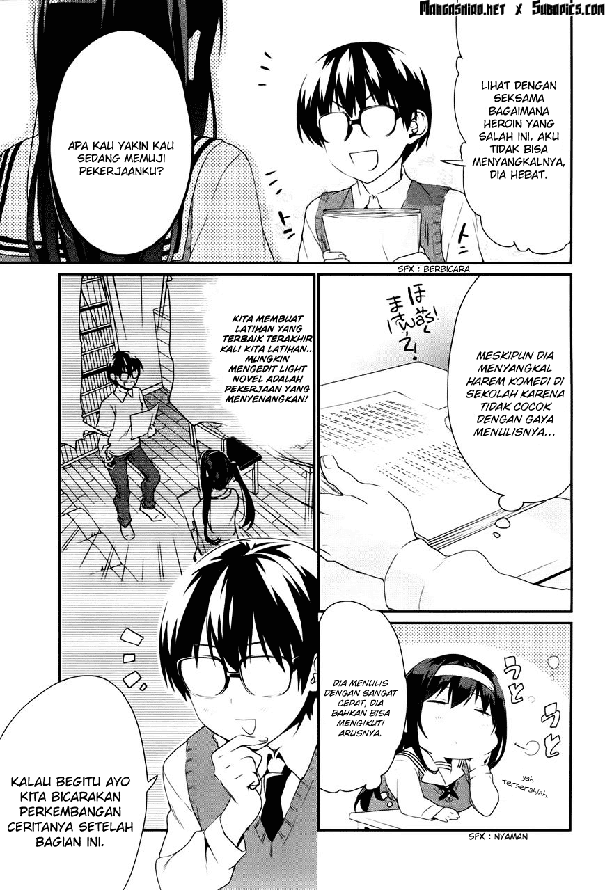 Saenai Heroine no Sodatekata: Koisuru Metronome Chapter 05 Gambar 5