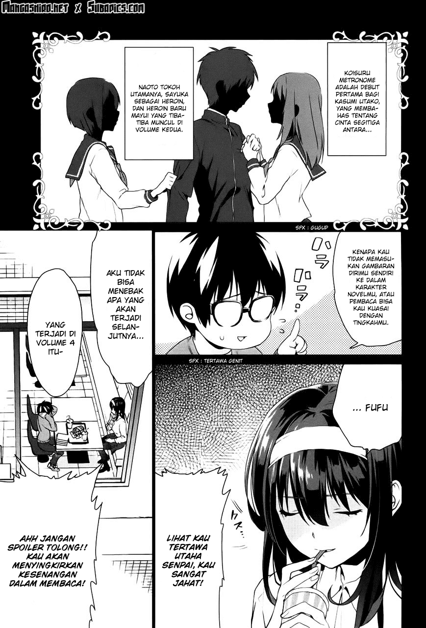 Saenai Heroine no Sodatekata: Koisuru Metronome Chapter 05 Gambar 9
