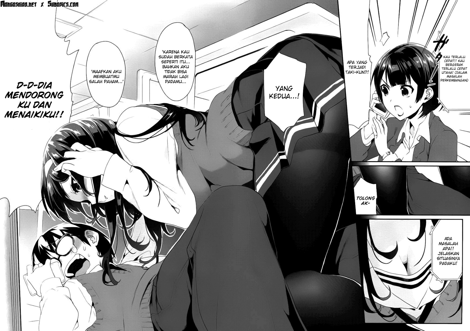 Saenai Heroine no Sodatekata: Koisuru Metronome Chapter 05 Gambar 24