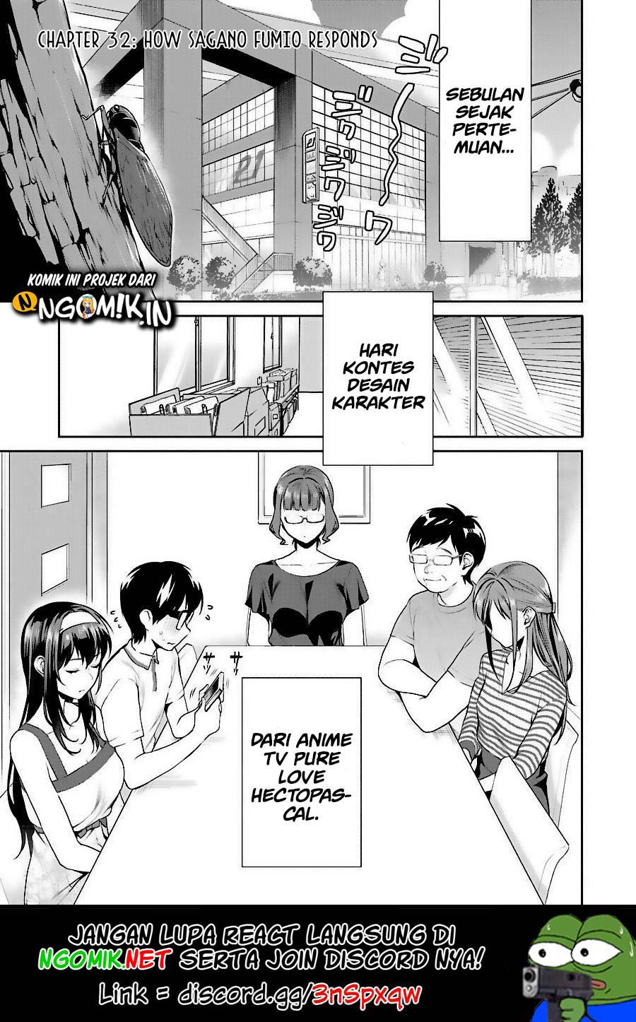 Saenai Heroine no Sodatekata: Koisuru Metronome Chapter 32 Gambar 5