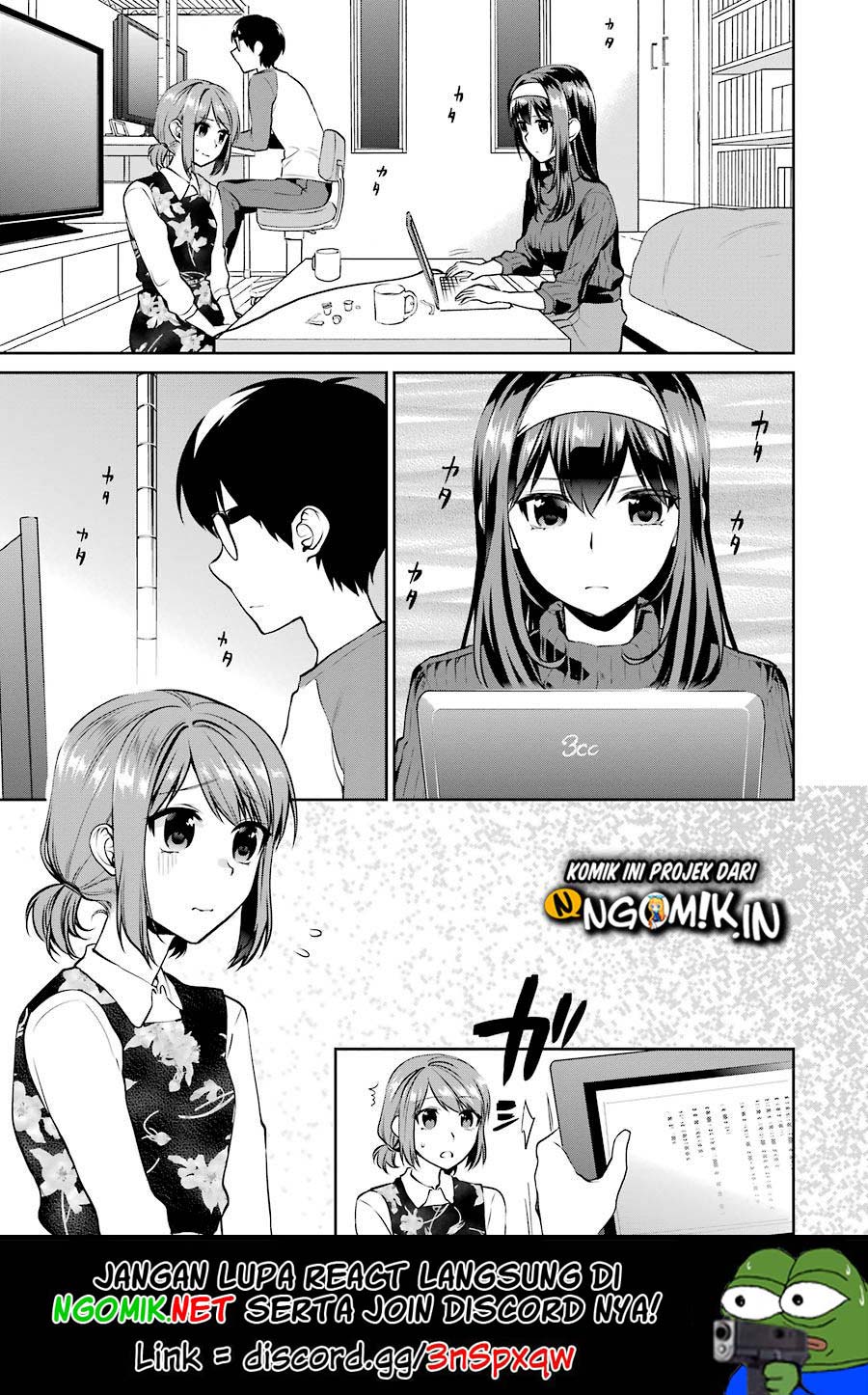Saenai Heroine no Sodatekata: Koisuru Metronome Chapter 38 Gambar 2