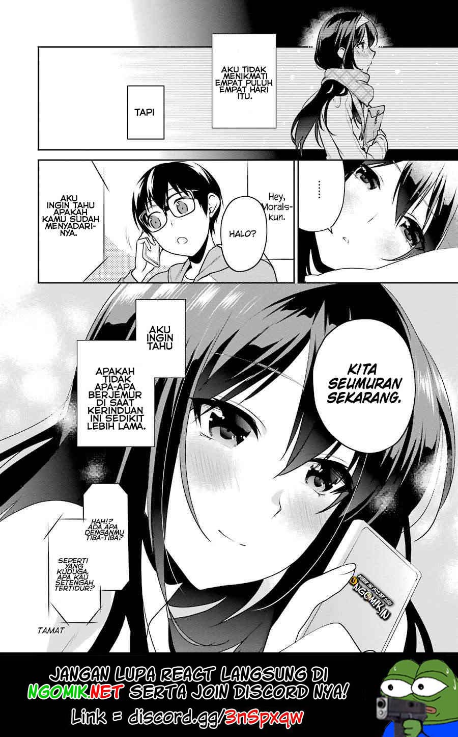 Saenai Heroine no Sodatekata: Koisuru Metronome Chapter 41.1 Gambar 7