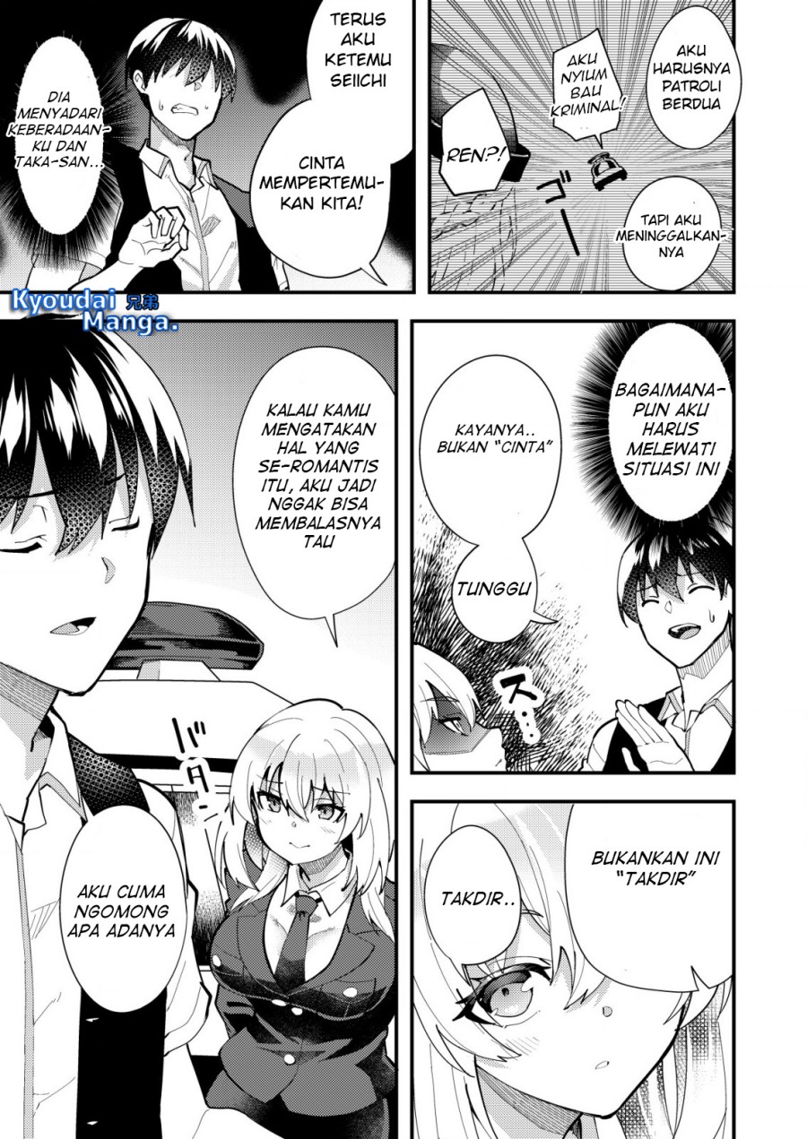 Sagishi to Keisatsukan no Rennai Kyori Chapter 04.1 Gambar 6