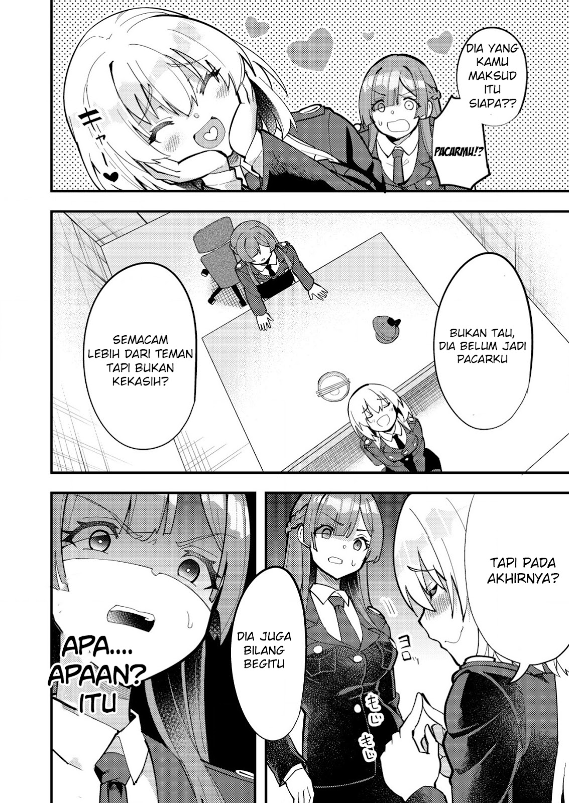 Sagishi to Keisatsukan no Rennai Kyori Chapter 06.1 Gambar 5