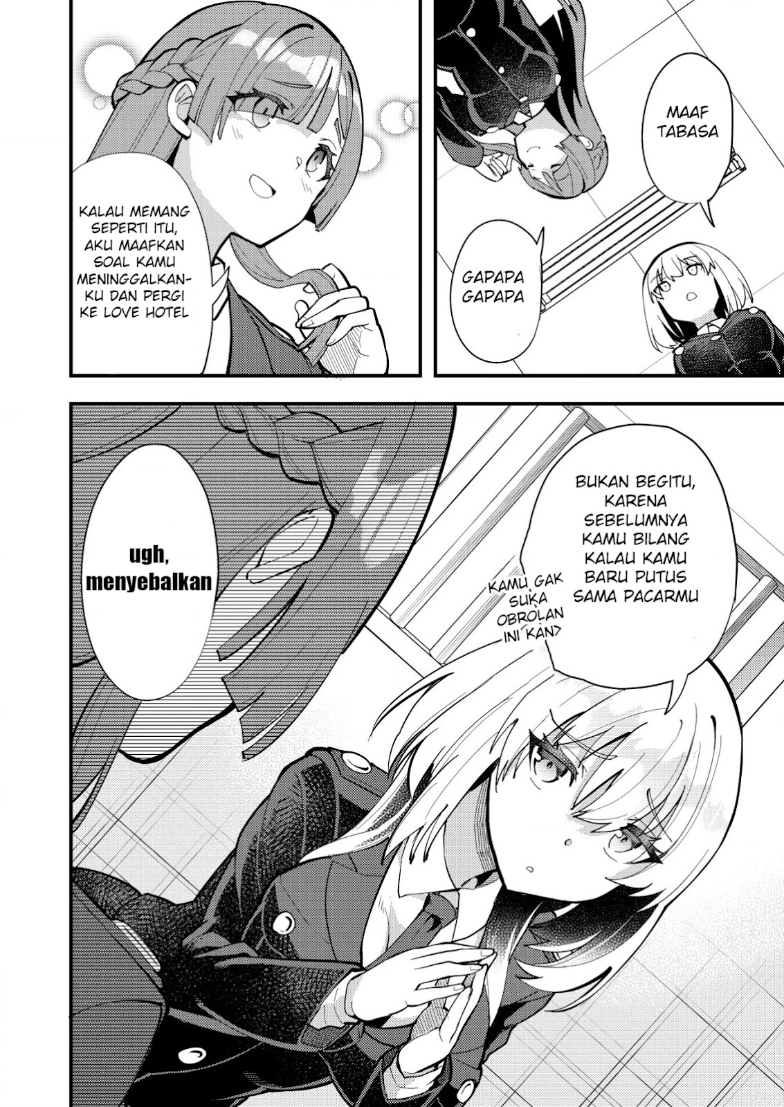 Sagishi to Keisatsukan no Rennai Kyori Chapter 06.1 Gambar 7