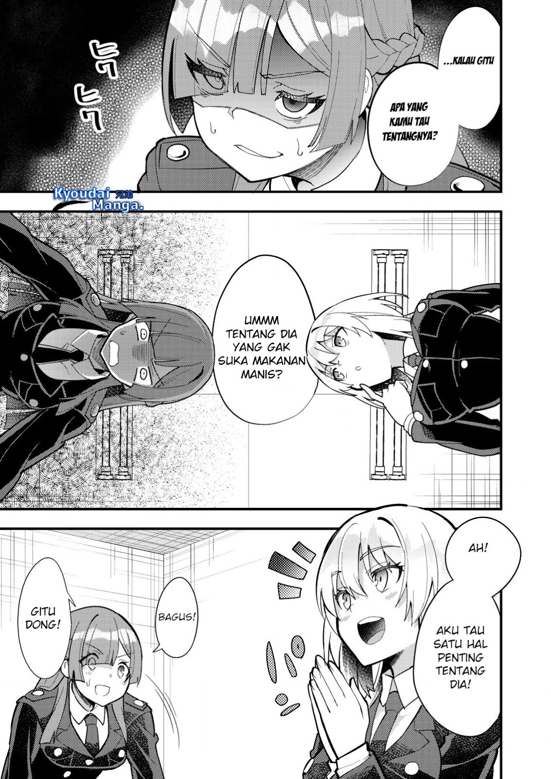 Sagishi to Keisatsukan no Rennai Kyori Chapter 06.1 Gambar 10