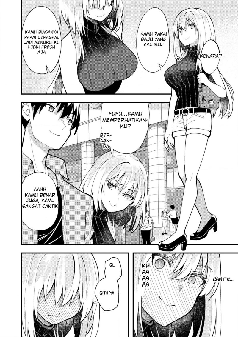 Sagishi to Keisatsukan no Rennai Kyori Chapter 11.1 Gambar 4