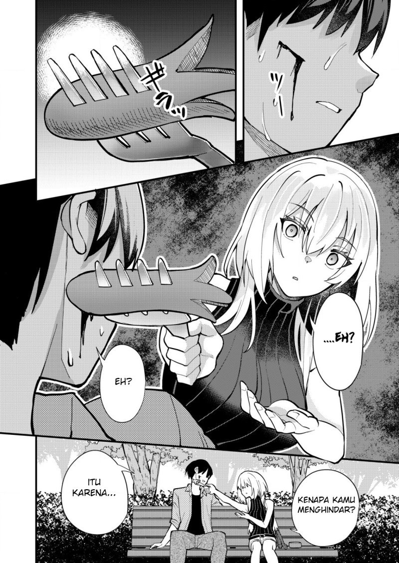 Sagishi to Keisatsukan no Rennai Kyori Chapter 11.1 Gambar 8