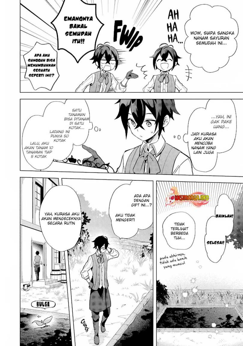 Saibai Cheat de Saikyou Saien E, Tada no Katei Saiendesu kedo? Chapter 01.2 Gambar 8