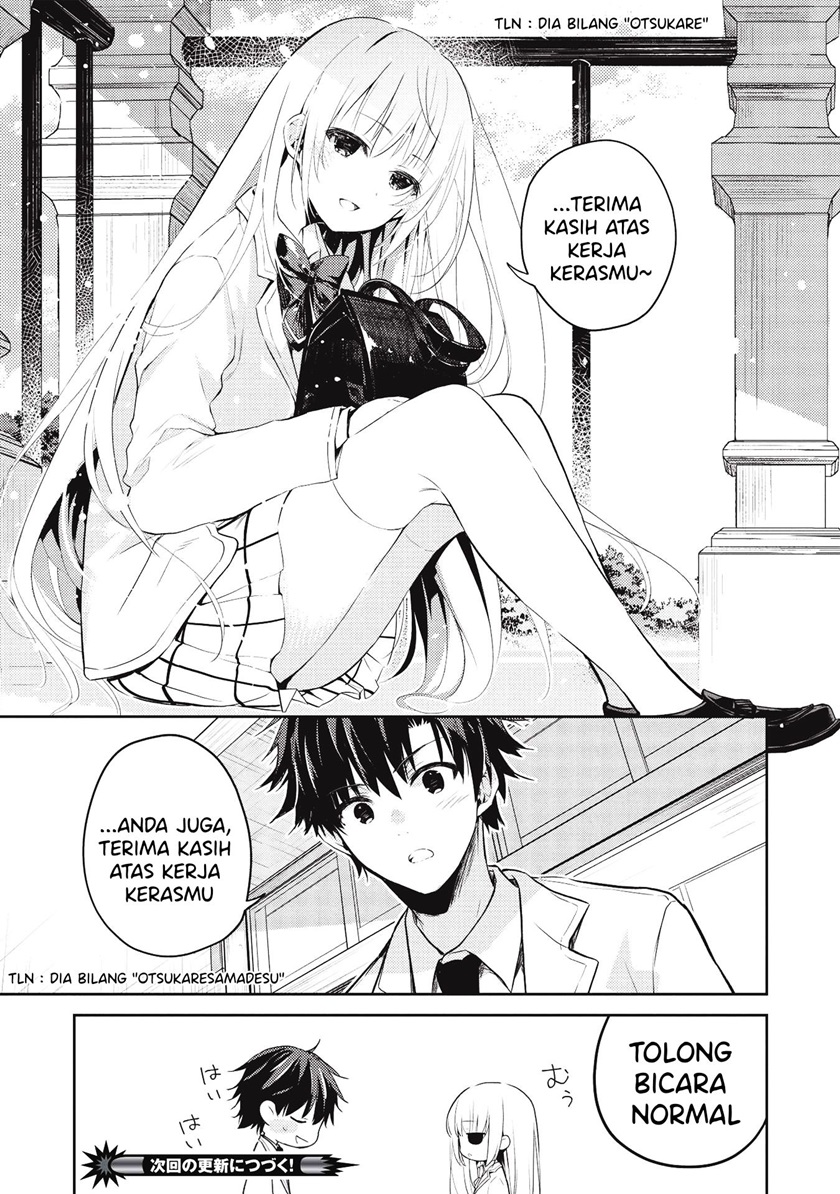 Saijo no Osewa ~Takane no Hana Darakena Meimon Kou de, Gakuin Ichi no Ojou-sama (Seikatsu Noryoku Kaimu) o Kagenagara Osewa suru Koto ni Narimashita~ Chapter 03 Gambar 26