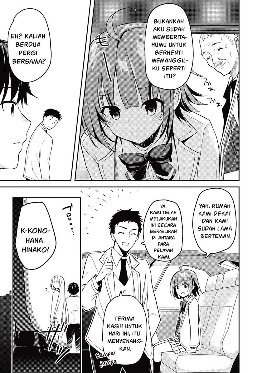 Saijo no Osewa ~Takane no Hana Darakena Meimon Kou de, Gakuin Ichi no Ojou-sama (Seikatsu Noryoku Kaimu) o Kagenagara Osewa suru Koto ni Narimashita~ Chapter 11 Gambar 8