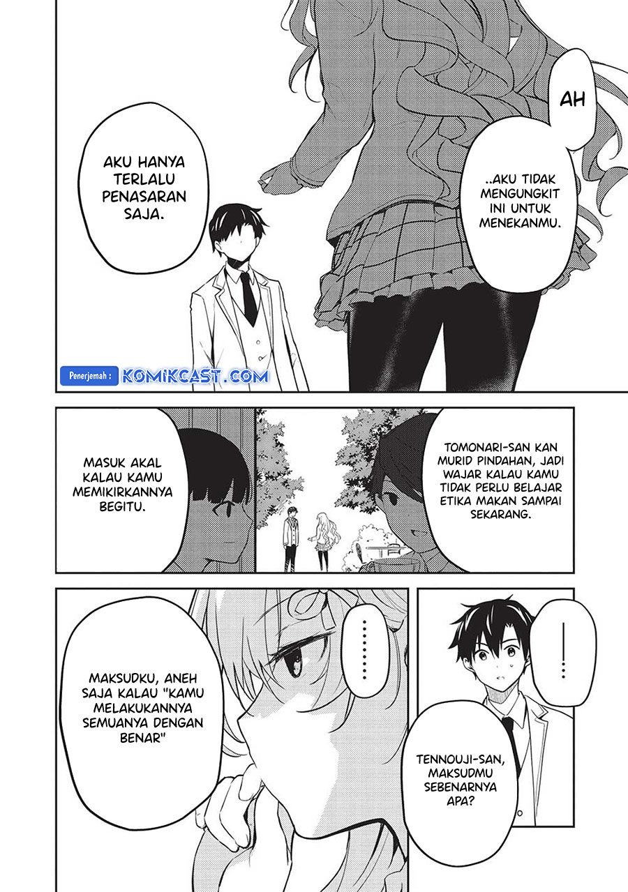 Saijo no Osewa ~Takane no Hana Darakena Meimon Kou de, Gakuin Ichi no Ojou-sama (Seikatsu Noryoku Kaimu) o Kagenagara Osewa suru Koto ni Narimashita~ Chapter 17 Gambar 5