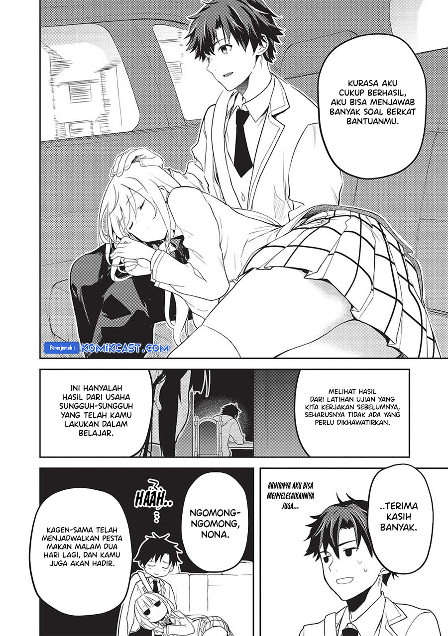 Saijo no Osewa ~Takane no Hana Darakena Meimon Kou de, Gakuin Ichi no Ojou-sama (Seikatsu Noryoku Kaimu) o Kagenagara Osewa suru Koto ni Narimashita~ Chapter 17 Gambar 21
