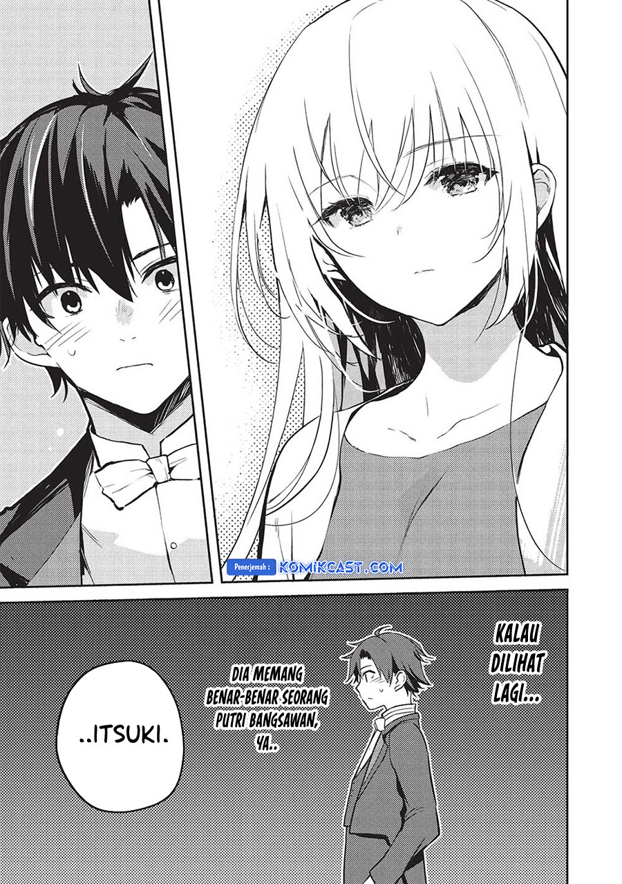 Saijo no Osewa ~Takane no Hana Darakena Meimon Kou de, Gakuin Ichi no Ojou-sama (Seikatsu Noryoku Kaimu) o Kagenagara Osewa suru Koto ni Narimashita~ Chapter 18 Gambar 4