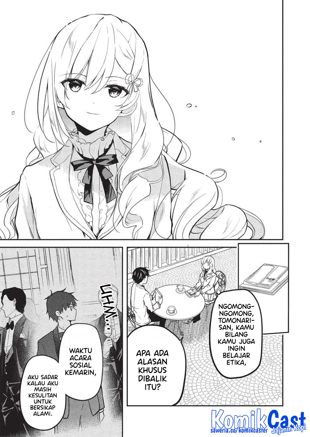 Saijo no Osewa ~Takane no Hana Darakena Meimon Kou de, Gakuin Ichi no Ojou-sama (Seikatsu Noryoku Kaimu) o Kagenagara Osewa suru Koto ni Narimashita~ Chapter 26 Gambar 4