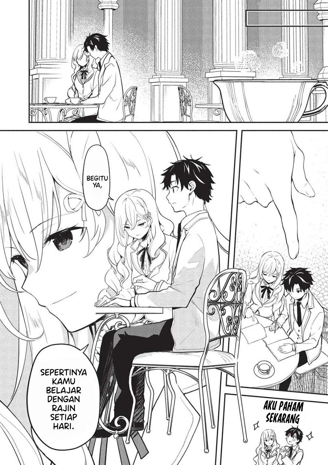 Saijo no Osewa ~Takane no Hana Darakena Meimon Kou de, Gakuin Ichi no Ojou-sama (Seikatsu Noryoku Kaimu) o Kagenagara Osewa suru Koto ni Narimashita~ Chapter 26 Gambar 7